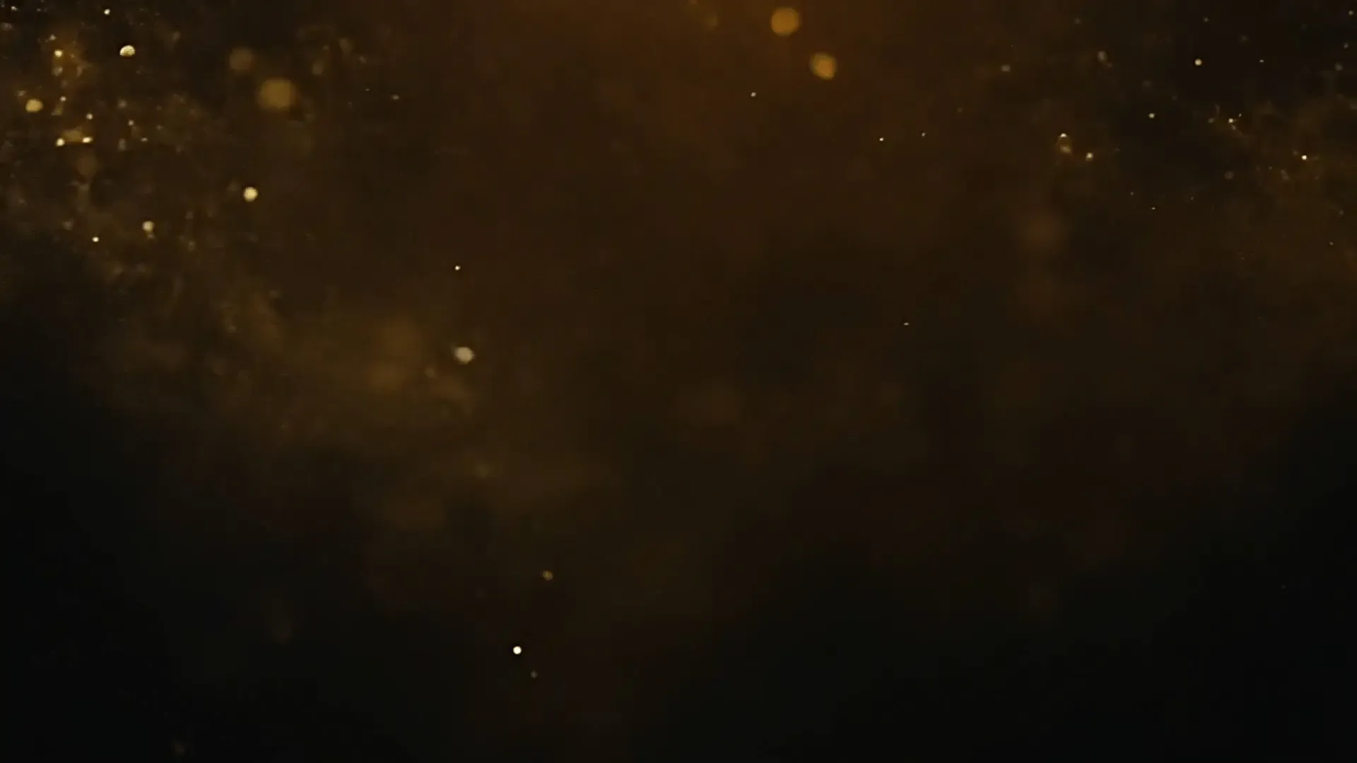 Golden Particle Dust Overlay for Cinematic Glow Effect